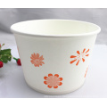 680ml Disposable Custom PE Coated Yogurt Paper Cup Bowls